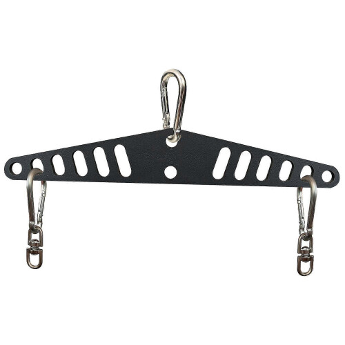 (As show, One size) Multi-Grip Cable Attachment - Ideal for Pull-Down, Row, and Crossover Exercises