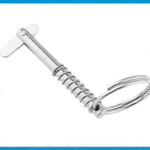 (As show, One size) Quick Release Pins 2-Pack: Marine Grade 316 Stainless Steel with Spring Mechanism
