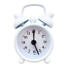 (As show, One size) 4pcs Mini Alarm Clocks for Dollhouse Decoration, Craft Projects, and Kids Toys