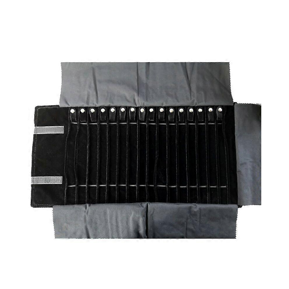 (As show, One size) Jewelry Necklace Anti-twist Jewelry Storage Roll Exhibitor Portable Jewelry Folding Bag Necklace Bracelet Bag-image-OPC-PHNFT9G-NEW