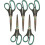 5 x 9" DRESS MAKING SEWING SCISSORS Multipurpose School Home Office 1