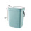 (As show, One size) 3L Kitchen Compost Bin Kitchen Waste Bin Household Hanging Trash Cans with Lid ,Blue 3