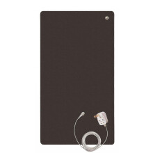 (As show, One size) Anti Static Grounding Mat 0.8mm Thick Conductive Leather Desk Mat