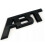 Gloss Black Abt Tuning Sticker Rear Boot Emblem Badge Trunk Lid 1