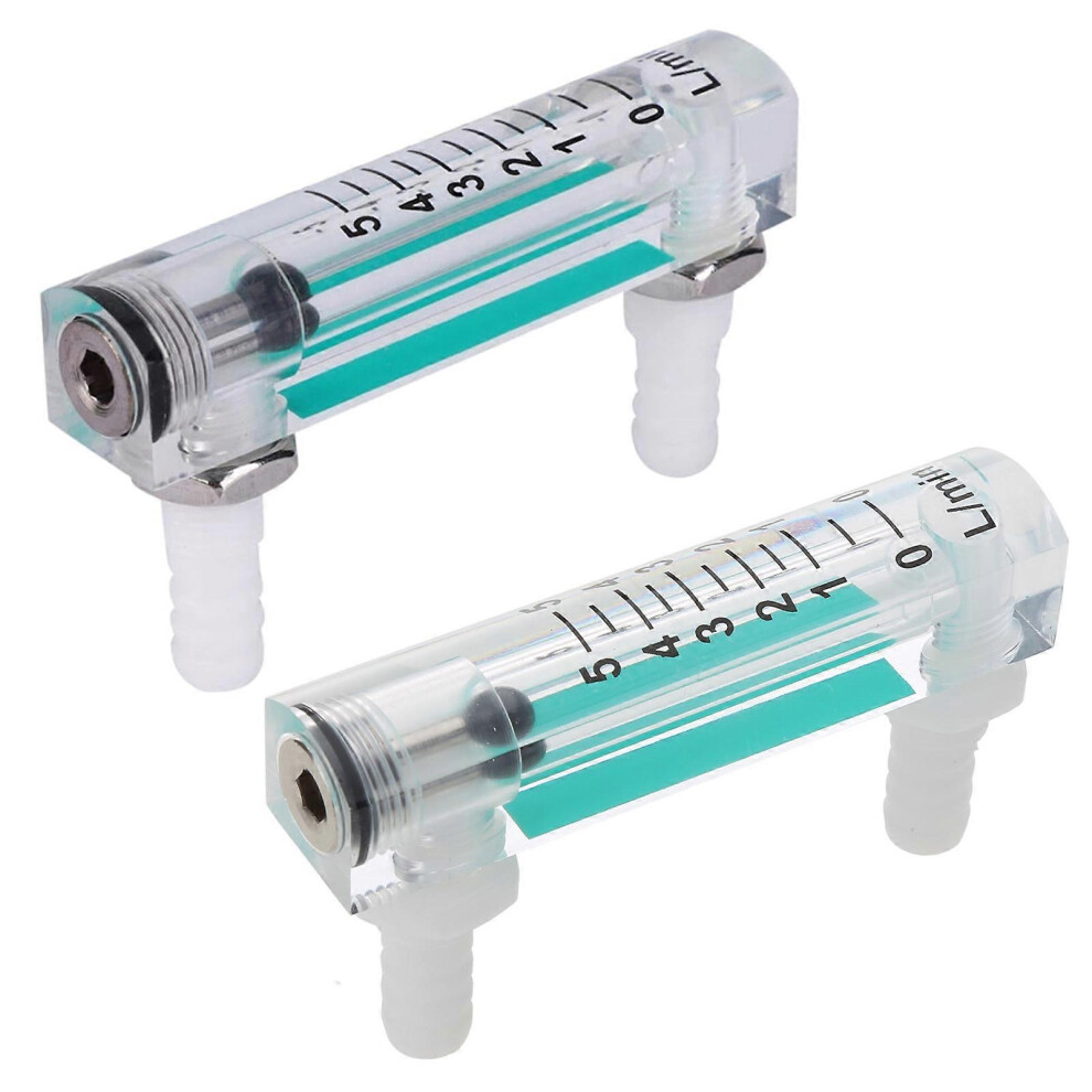 Regelventil Für Sauerstoffkonzentrator Vogueing Tool Durchflussmesser Mit Regelventil – 0–3 L/min, Acryl, Für Sauerstoff, Luft & Gas