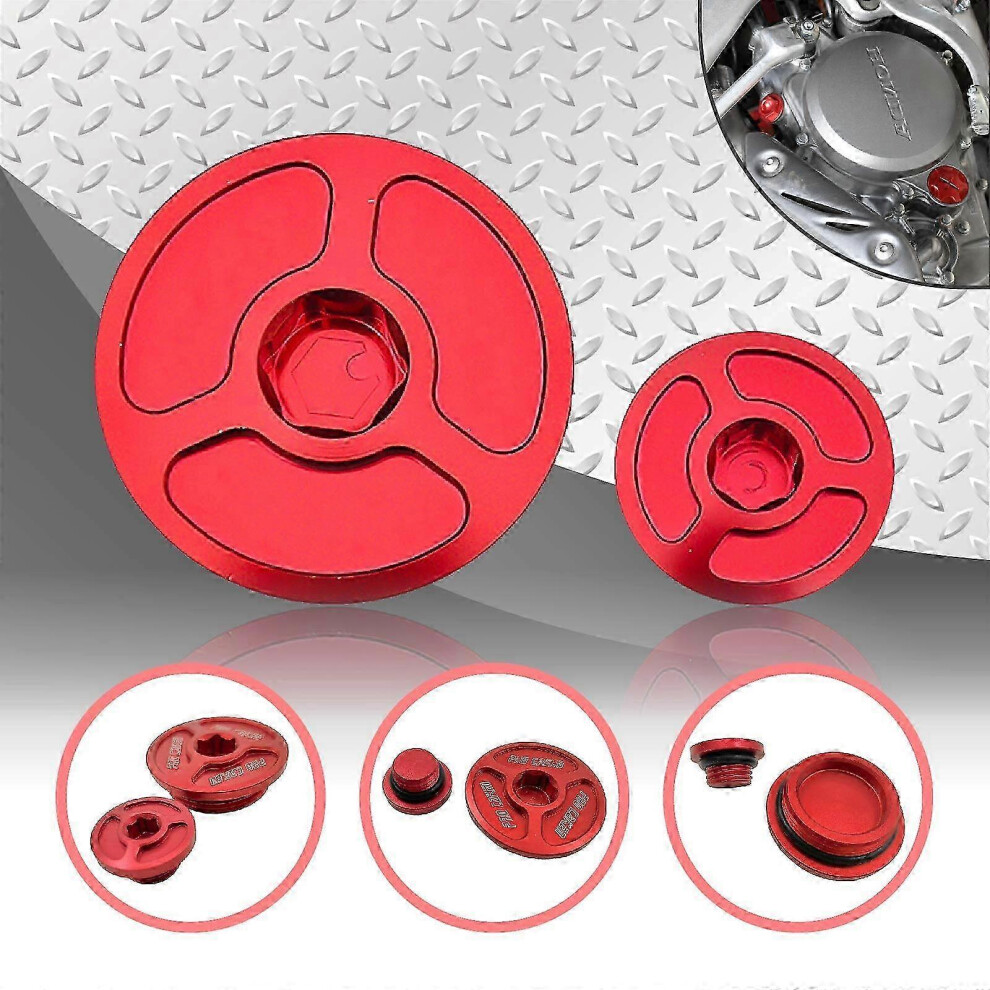 Vis de couvercle de carter moteur pour huile moto XR250 XR400 XR600 XR650R CRF250R CRF450R CRF150 CRF230