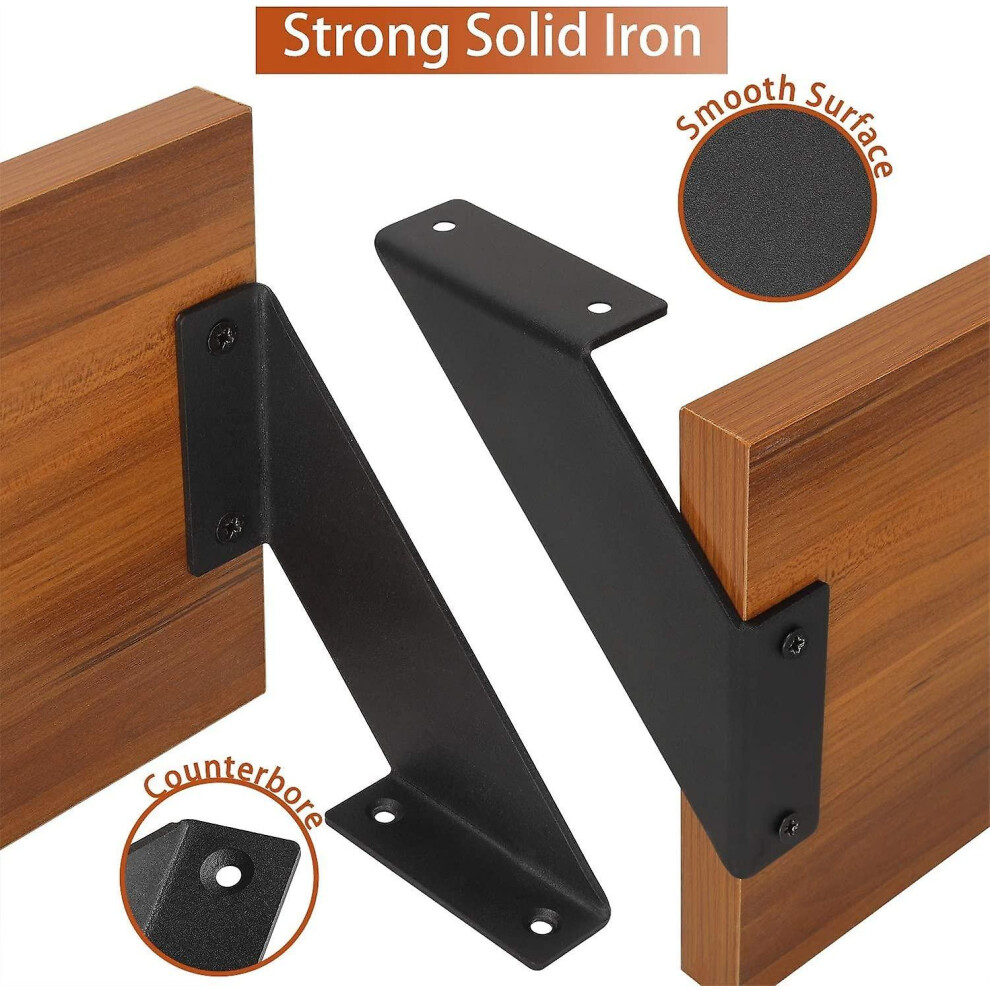 Equerre Etagere Murale Rustiques, Equerre Charge Lourde Ancien, Support Etagere Murale pour étagères