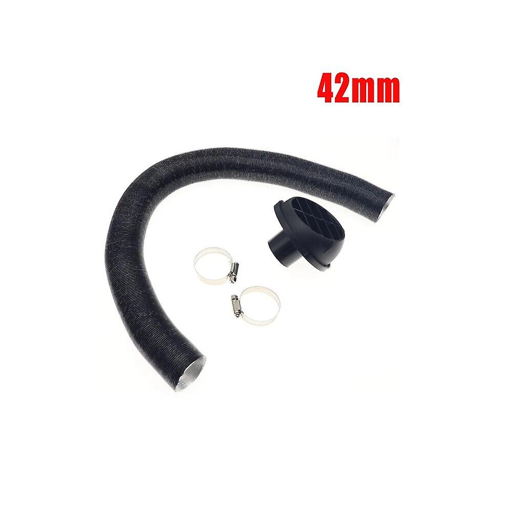 Tuyau de chauffage diesel 75 mm/60 mm, tuyau de sortie d'air, collier de serrage pour Webasto Eberspach
