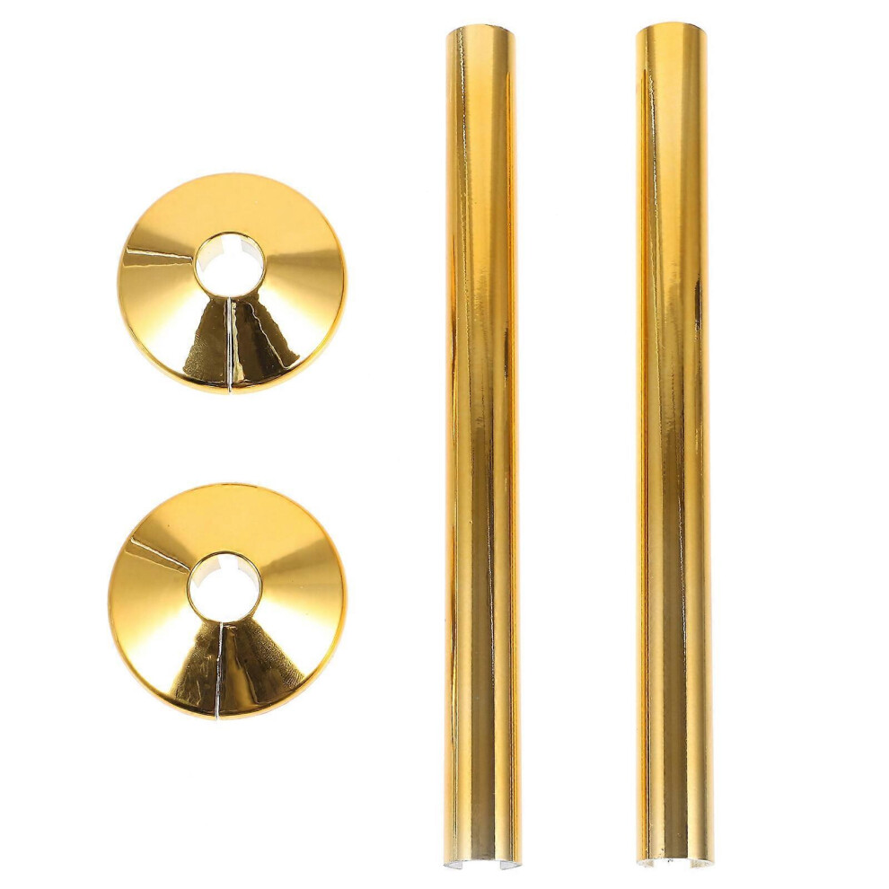 Lot de 2 plaques de remplacement pour radiateur, couvercle de tuyau, manchon de tuyau, fourniture de