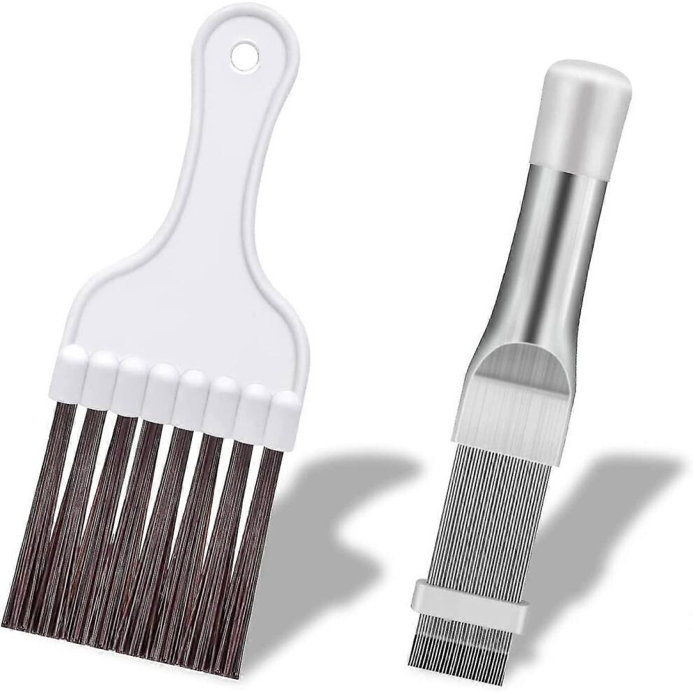 Lot de 2 peignes de nettoyage pour condenseur, pour filtres de climatisation