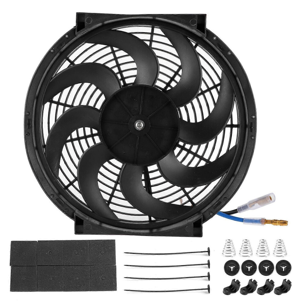 Ventilateur de refroidissement de radiateur électrique 14 pouces 90 W, pièces universelles modifiées
