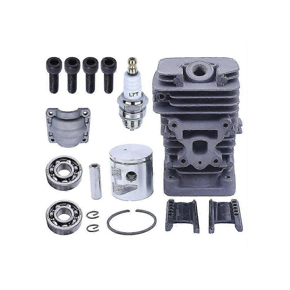 Kit piston cylindre 41 mm compatible avec tronçonneuse Poulan Pp4218av Pp3816av Sm4518avx
