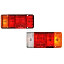 2Pcs Tail Light Rear Lamp Lens Cover Shell Compatible For Fiat Ducato / Iveco Daily / Eurocargo I II&III