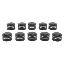 10 copribulloni per motore di motocicletta, resistenti alle vibrazioni, in alluminio CNC, universali,