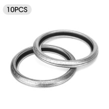 10pcs 20mm Oil Drain Plug Crush Washers for BMW 803916010 Engine Maintenance