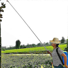Pulverizador turbo telescópico de acero inoxidable con tubo alargado, herramienta de jardinería Walkbee