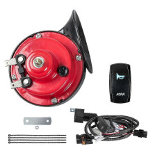 Kit clacson universale UTV ATV 12V con interruttore a bilanciere per RZR 800 XP X3 per Moto
