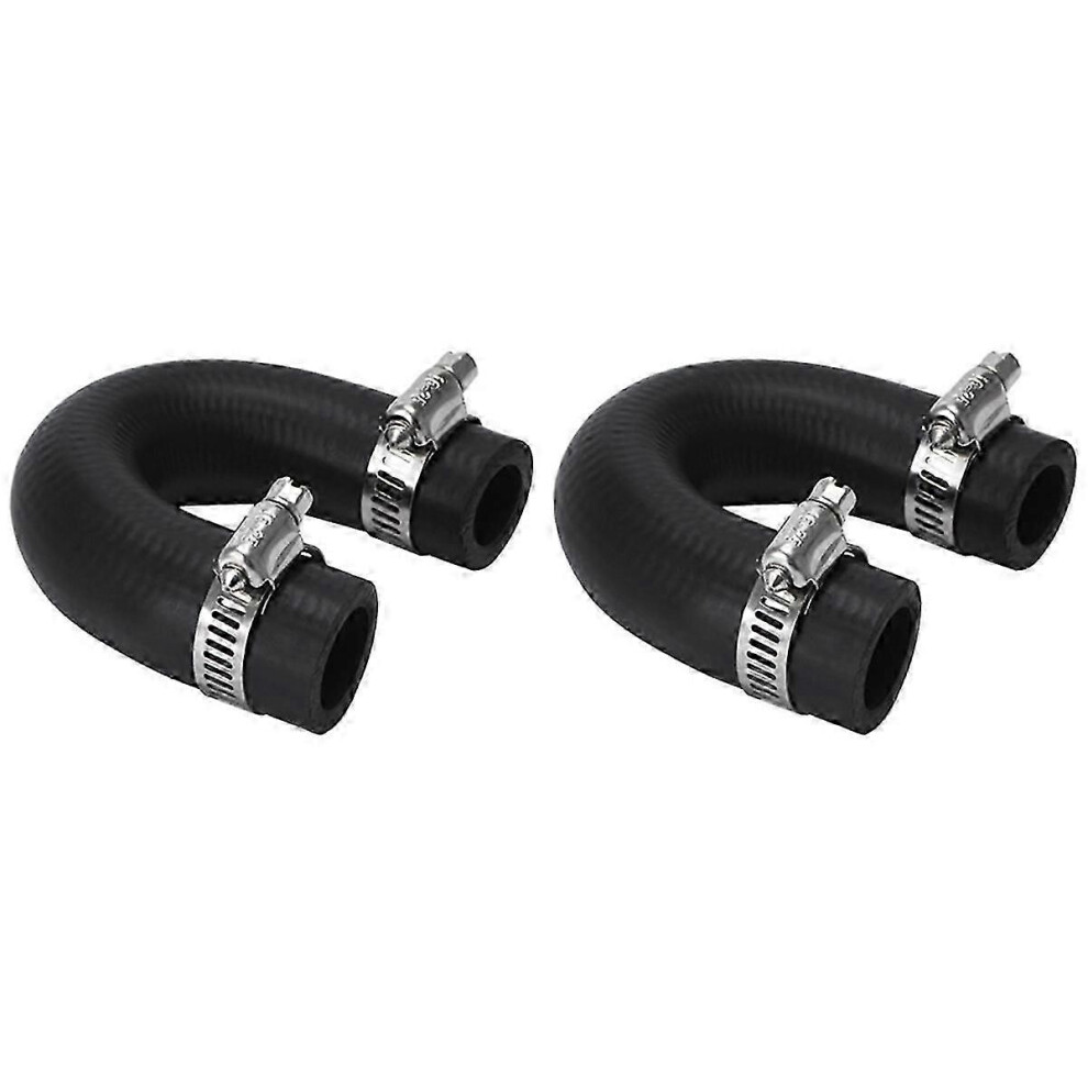 Lot de 2 tuyaux de dérivation de radiateur de chauffage pour liquide de refroidissement, pour modèles