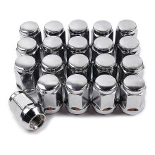 20Pcs 14X1.5 Lug Nuts - 19mm Lug Nut 1.38 inch Tall 3/4 inch Hex Chrome Lug Nuts, for 1999-2021 1500