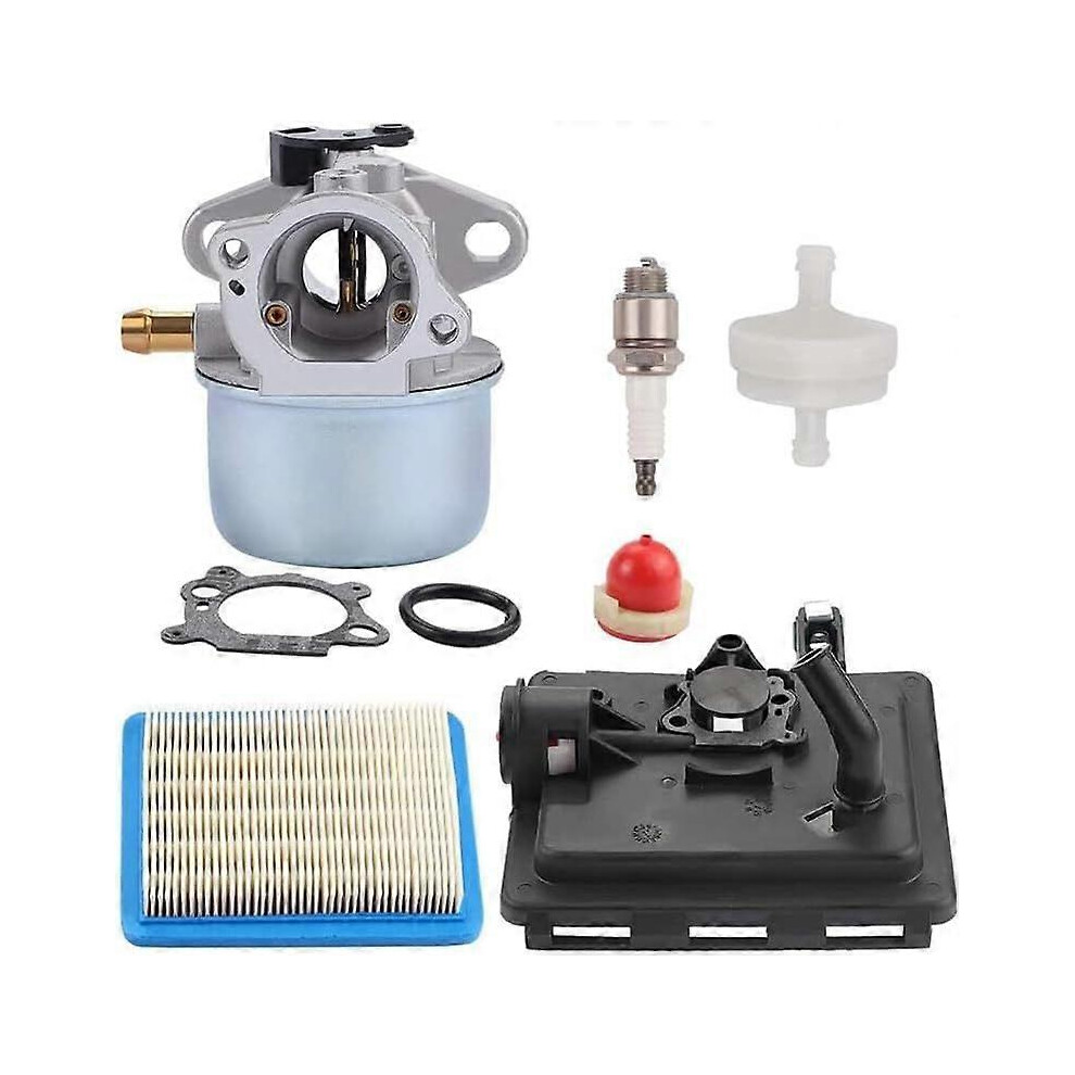 Carburateur 799868 avec base de filtre à air 496116 795259 compatible avec 124L02 124T02 124T05 124T07