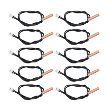 10-Piece Temp Sensor Probes for Air Conditioners, Waterproof