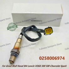 NEW 0258006974 Front & Rear Oxygen O2 Sensor for Great Wall Haval M4 Loncin VOGE 300 500 Chevrolet Spark
