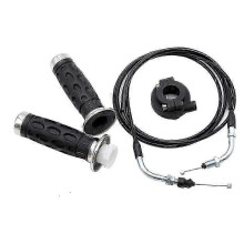 Universal Throttle Twist Grip Set with 78 inch Scooter Throttle Cable for 50Cc 80Cc 125Cc 150Cc GY6