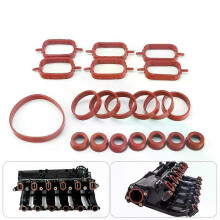 20Pcs Car Parts Accessories Intake Inlet Manifold Gasket Seal Kit For BMW M47 M57 E46 E53 E60 E63 E65