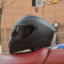 (xL-c2)Safety motorcycle helmet racing full helmet motorcycle classic collar helmet headgear Casque