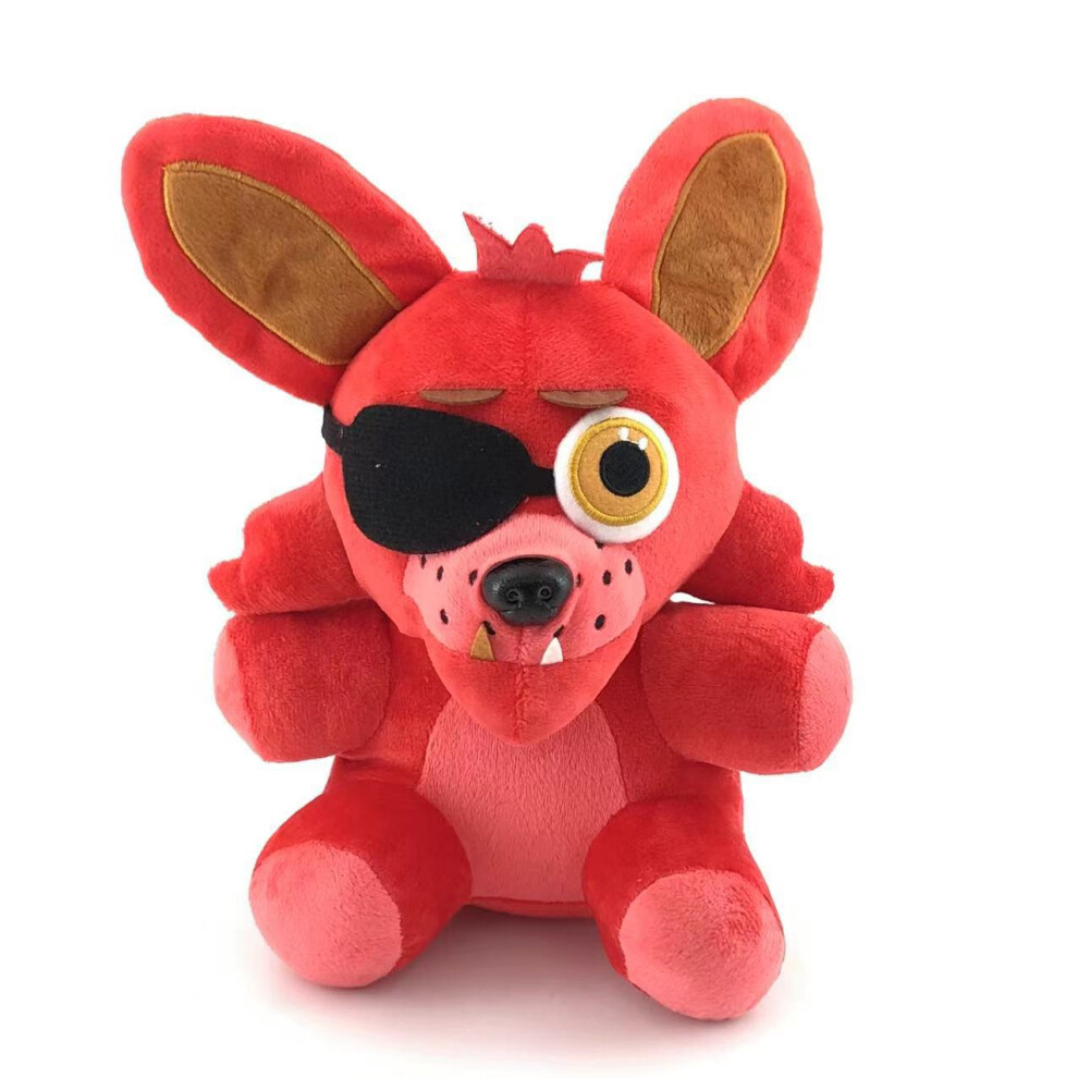 Bonxaif (25Cm Fox) Five Nights Freddy's Fnaf Horror Kids Plush Toy Children Christmas Gifts Red