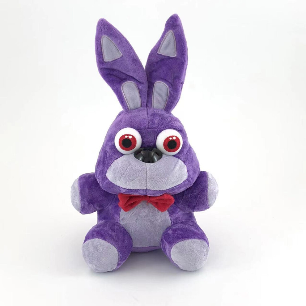 Bonxaif (25Cm Rabbit) Five Nights Freddy's Fnaf Horror Kids Plush Toy Children Christmas Gifts Purple