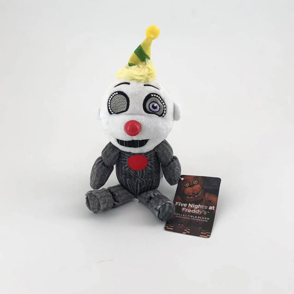 Bonxaif (18Cm Hat Joker) Five Nights Freddy's Fnaf Horror Kids Plush Toy Children Christmas Gifts
