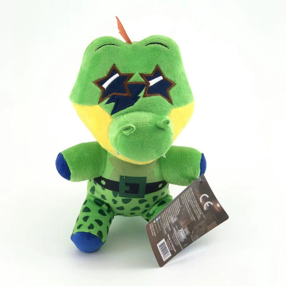 Bonxaif (20Cm Crocodile) Five Nights Freddy's Fnaf Horror Kids Plush Toy Children Christmas Gifts Green