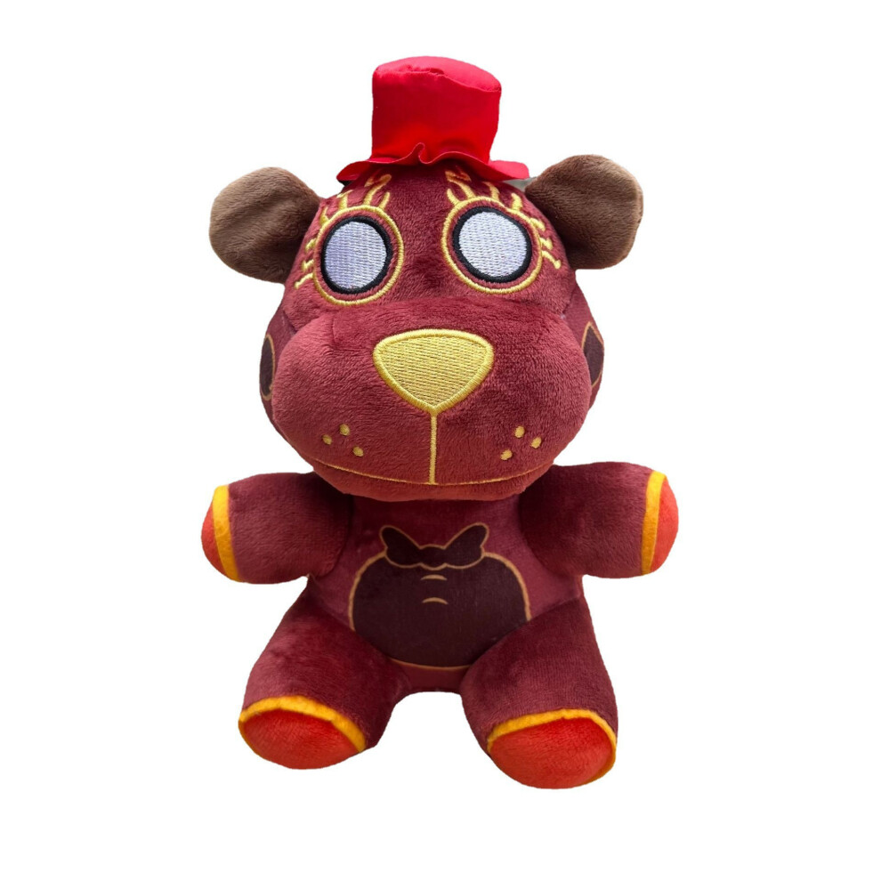 Bonxaif (18Cm Bear) Five Nights Freddy's Fnaf Horror Kids Plush Toy Children Christmas Gifts Red