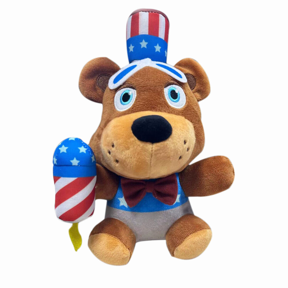 Bonxaif (20Cm Rocket Bear) Five Nights Freddy's Fnaf Horror Kids Plush Toy Children Christmas Gifts