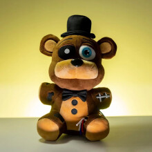 (25cm New Big Brown Bear) Five Nights Freddy's FNAF Horror Kids Plush Toy Children Christmas Gifts