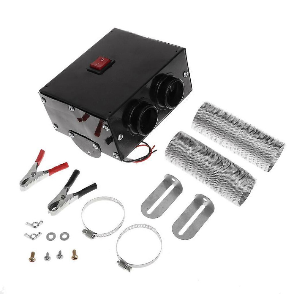 (As Show, One Size) Car Truck 600W 12/24V Fan Heater Heating Winter Warm Windscreen Defroster Demist 8191722632487