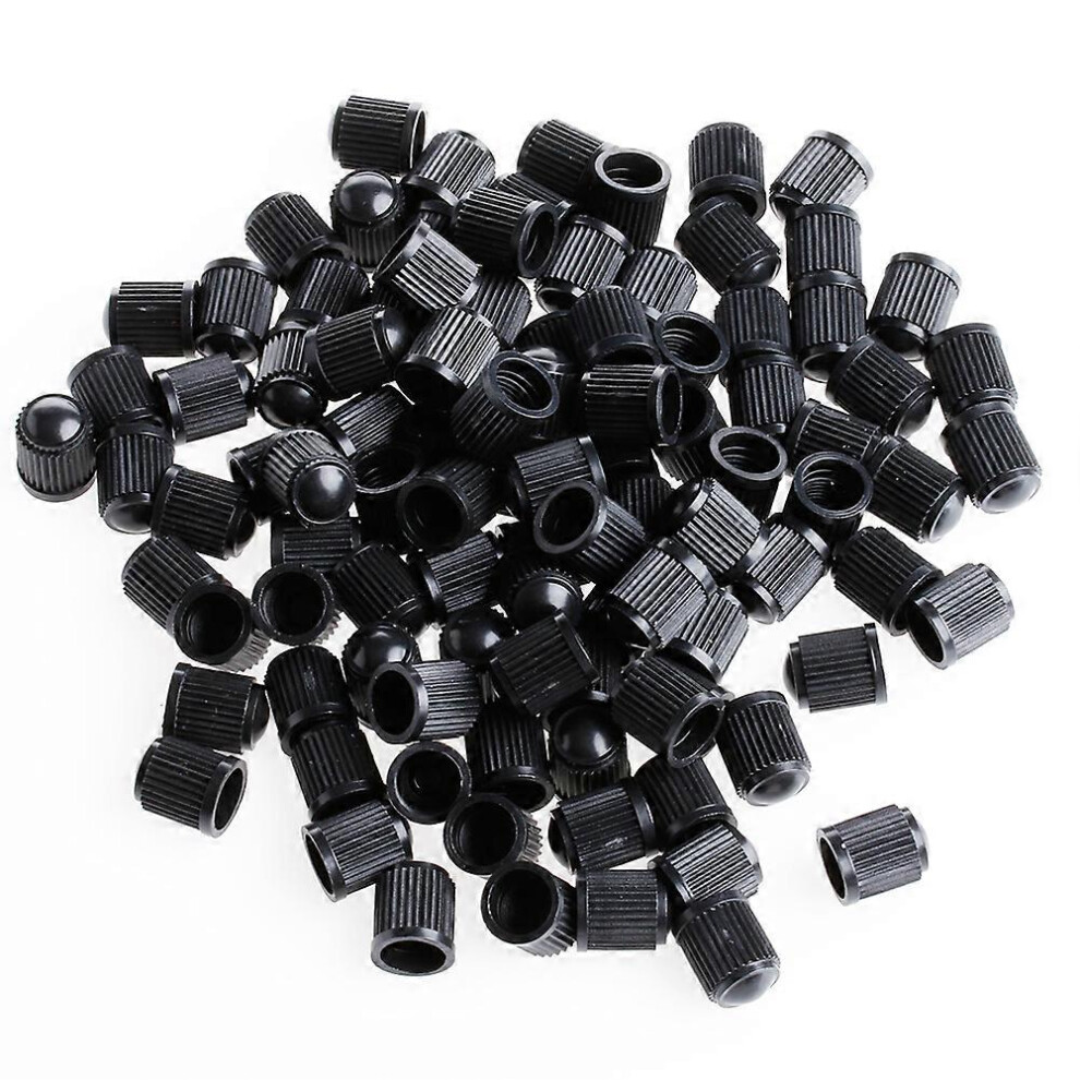 (As show, One size) New 100x Plastic Auto Car Bike Motorcycle Truck wheel Tire for Valve Stem Caps B-image-OPC-PHNJNSB-NEW