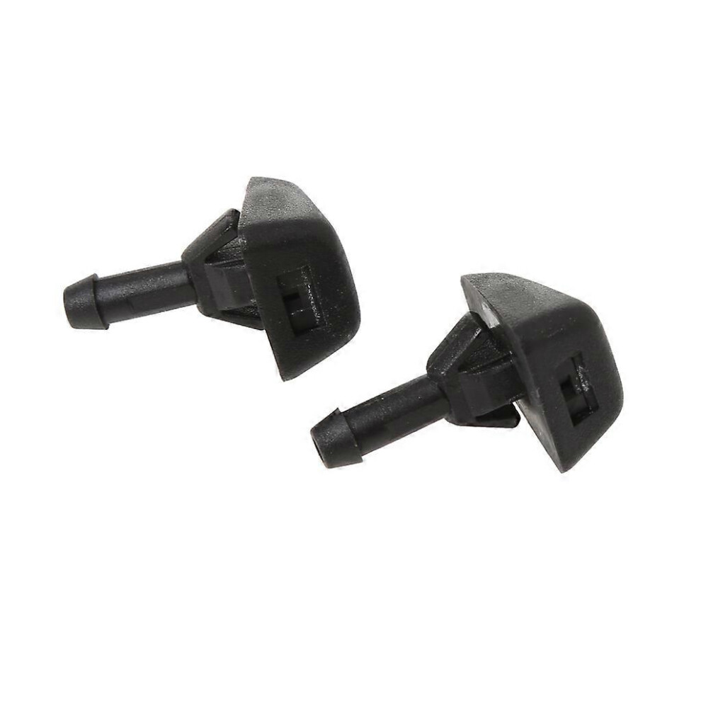 (As show, One size) 2 Pcs Windshield Washer Wiper Water Spray Nozzle Jet-image-OPC-PHNJNST-NEW