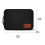 (Black orange, One size) Cable Storage Bag Digital Electronic Organizer Portable USB Data Line Charger 4