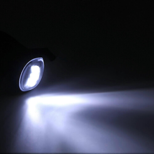 (As show, One size) Hand Crank Flashlight Self Powered Solar Emergency Flashlight Emergency Lamp