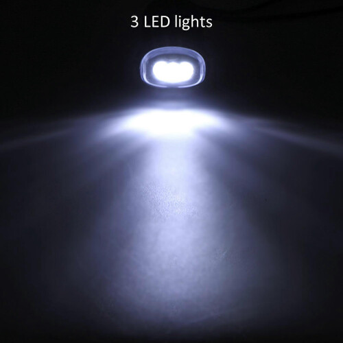 (As show, One size) Hand Crank Flashlight Self Powered Solar Emergency Flashlight Emergency Lamp 2