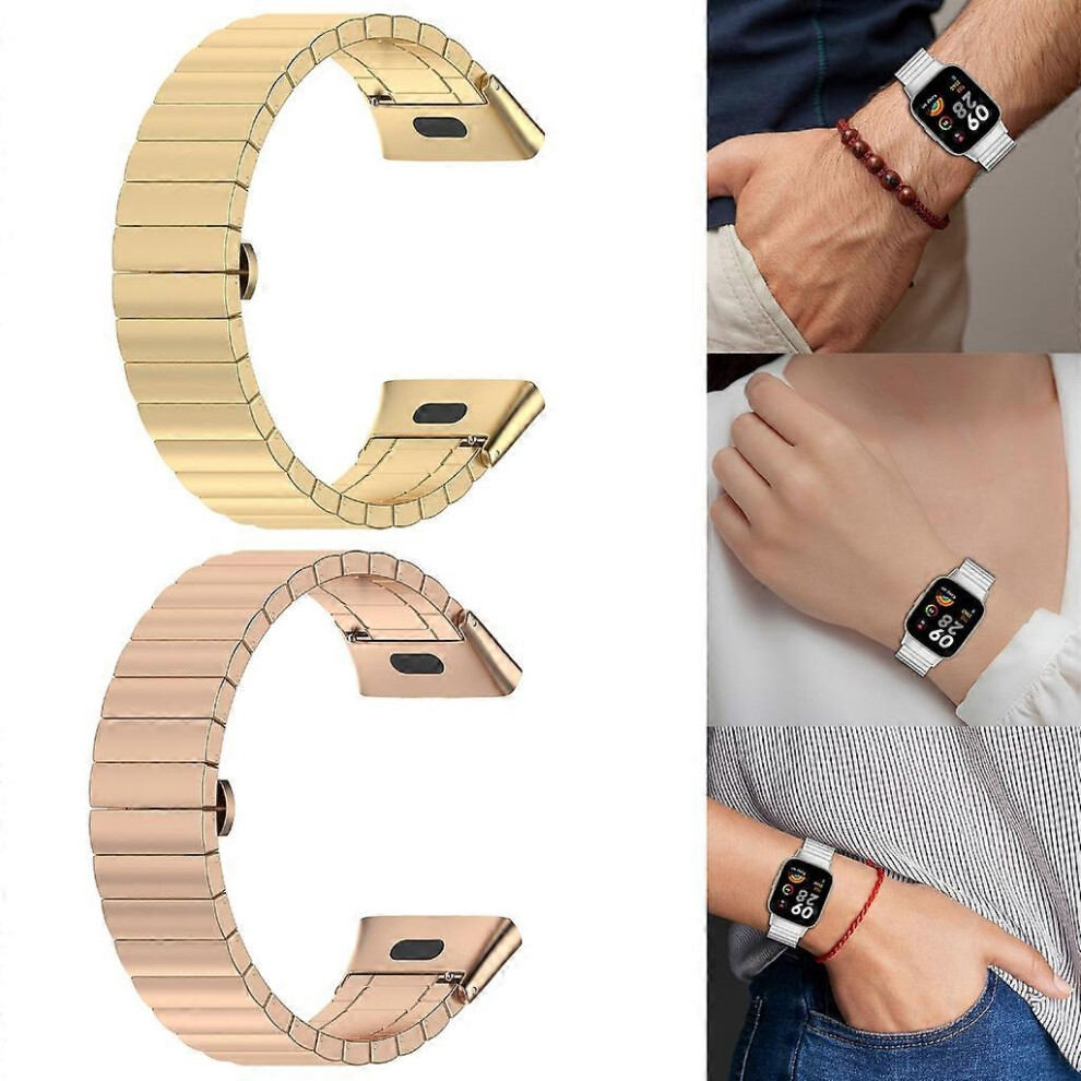 (, One Size) Wristwatch Bracelet Wristband Replacement For Redmi Watch 3 Smartwatch Strap Black 8191722694683