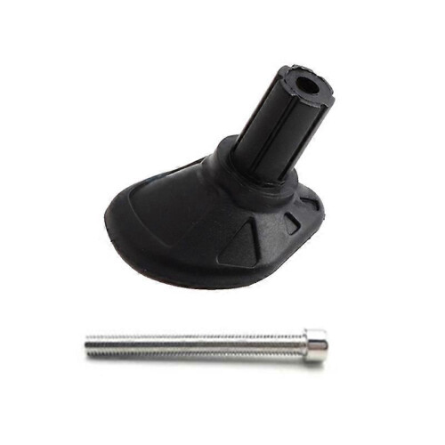(Black, One size) Side Stand Base Nylon Side Stand Essential Accessories for Adventure Riders