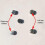 (Left ear, One size) For PRO A2084 A2083 Bluetooth-compatible Headset Batteries Power Supply 4