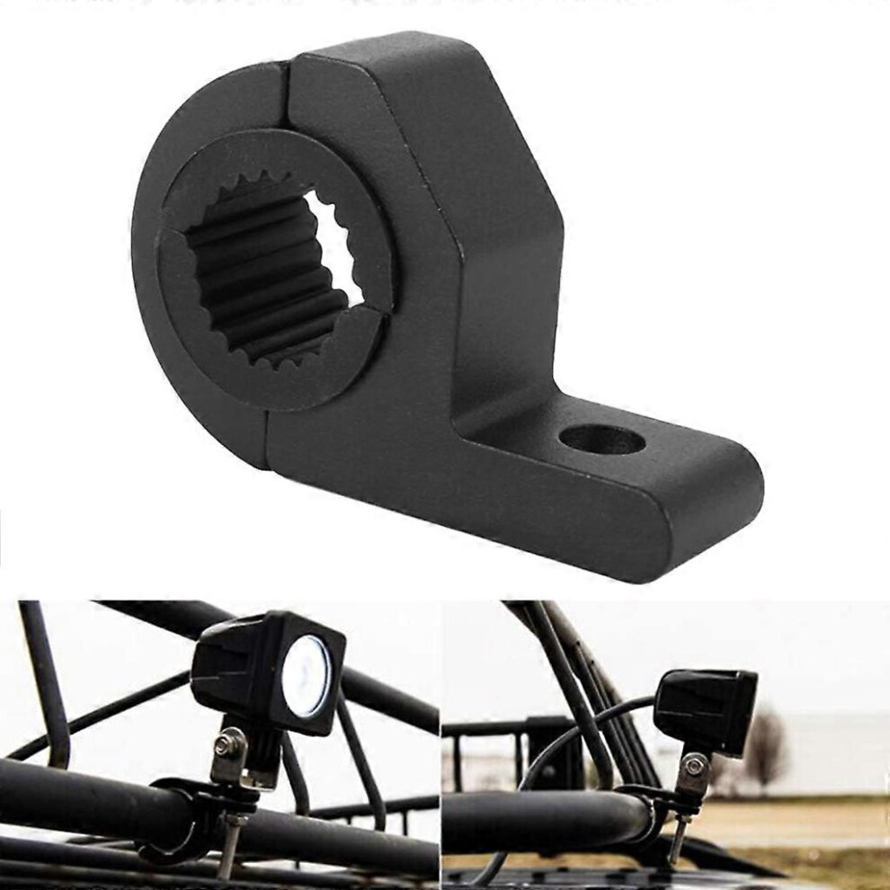 (As show, One size) Quick & Easy Mounting set Plastic Mounting Bracket Set for Motorbike Headlamp