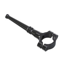(Black red, One size) Easy to Install Adjustable Side Kickstand Fashionable Side Support for Z400