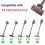 Motorized Brush with Bristle Roller Vacuum Cleaner Head Floor Attachment with LED Headlights 6