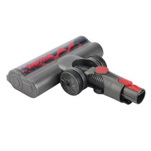 Motorized Brush with Bristle Roller Vacuum Cleaner Head Floor Attachment with LED Headlights