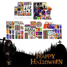 (As show, One size) Halloween Stationery Toy Set, Halloween Party Favor Toy Set for Kids Classroom